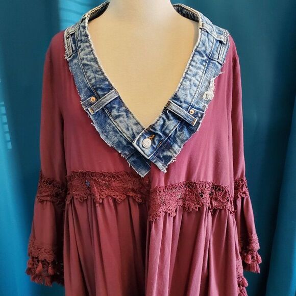 Handmade Tops - Handmade Original Cover-up shirt-jacket - Large